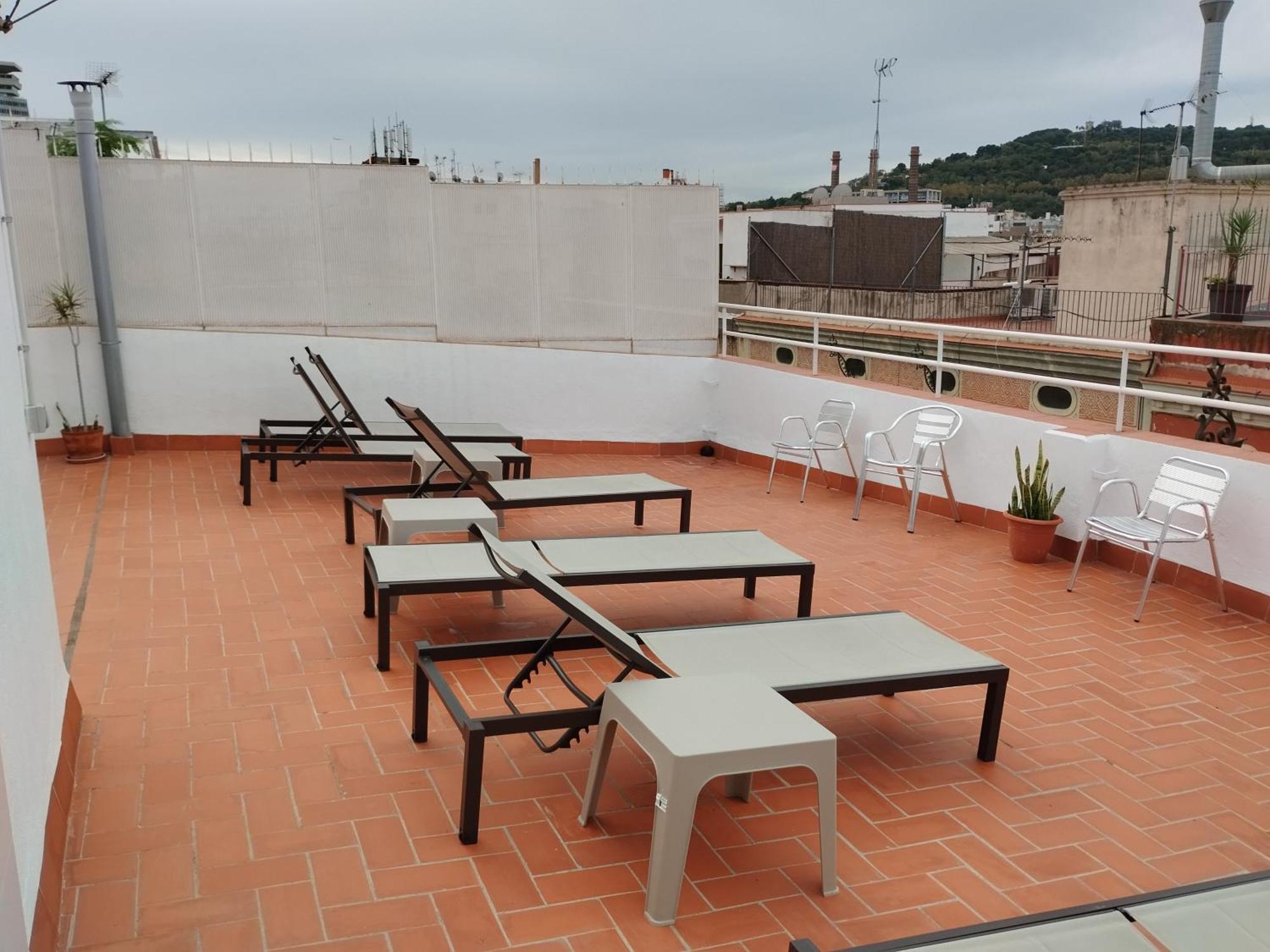 Hostal La Terrassa Barcelona Exteriör bild